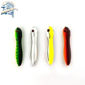 custom 5 inch spook trolling lures abs snake Hard Artificial bass pencil lure Crank swim bait trout for Saltwater