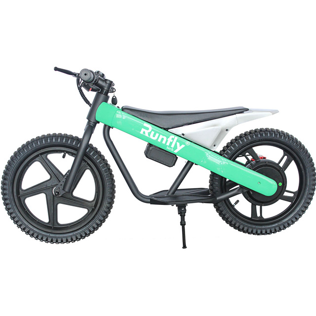 Factory Wholesale Electric Children's Bicycle 16-Inch 300W 24V6AH Kids Balance Bike