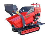 Mini-chargeur hydraulique pour chantier, mini-benne à roues, brouette