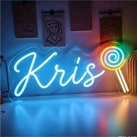 Enseigne lumineuse néon personnalisée rétroéclairée multicolore et étanche pour les propositions et décorations de mariage