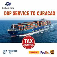 Agent d'expédition et transitaire expert pour les services logistiques de la Curaçao, service aérien et maritime de la Chine vers la Curaçao, service porte-à-porte DDP mondial