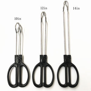 <strong>Scissor</strong> Handle 10 - 12 - 14 Inch 3pcs <strong>Kitchen</strong> Frying Cooking BBQ <strong>Tongs</strong> Set for Multi Food Serving Clips - Product Image 6
