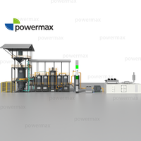 Système de gazéification de charbon compact pour les fermes et les usines de centrales électriques | Conception modulaire de 500kW à 2000kW