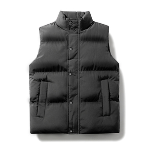 <span class=keywords><strong>Chaleco</strong></span> <span class=keywords><strong>acolchado</strong></span> cálido de invierno informal para hombre, <span class=keywords><strong>chaleco</strong></span> con cremallera completa, <span class=keywords><strong>chaleco</strong></span> tejido de poliéster <span class=keywords><strong>acolchado</strong></span> a prueba de viento, <span class=keywords><strong>trabajo</strong></span> con relleno de algodón - Product Image 5