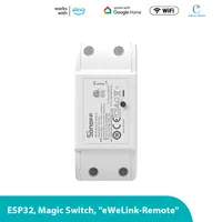 Sonoff Basic R4 Wifi Smart Switch inalámbrico Smart Home eWeLink-temporizador de Control remoto interruptor DIY Modo de interruptor mágico a través de la aplicación eWelink