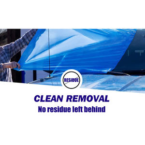 ฟิล์ม PE ขนาด 24"X100"X3.5MIL สำหรับหุ้มป้องกันรอยขีดข่วนบนกระจกและตัวถังรถยนต์ที่เสียหาย - Product Image 4