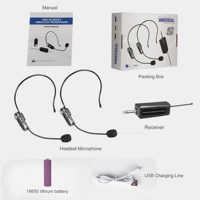 T-2 connecteur professionnel de type C de microphone de casque sans fil à double canal pour l'amplificateur mobile et d'enseignement