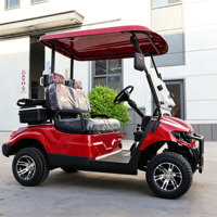 Carrito de Golf Eléctrico de 4/2 Plazas Homologado para Circular por la Calle |   Carrito de Golf Todoterreno 4x4 con Certificación EEC CE para Complejos Turísticos/Barrios