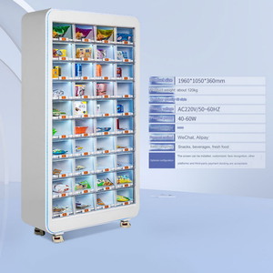 Máquina Expendedora Multifuncional <span class=keywords><strong>Mini</strong></span> para Alimentos y Bebidas 110V/220V Dispensador Comercial de Snacks y Bebidas - Product Image 5