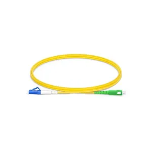 Conectores de alta calidad OEM SC LC FC ST Cable de conexión de fibra óptica Apc Upc SM FTTH Cable de conexión óptico personalizado