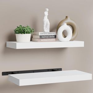 Étagères flottantes en <span class=keywords><strong>bois</strong></span>-Étagère de rangement <span class=keywords><strong>murale</strong></span> en <span class=keywords><strong>bois</strong></span> de ferme rustique pour chambre à coucher, <span class=keywords><strong>cuisine</strong></span>, décoration intérieure - Product Image 3