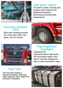 Camión Tractor SHACMEN X3000 6x4 con Gran Tanque <span class=keywords><strong>de</strong></span> Combustible y Cabina Flotante Completa para Larga Distancia en África - Product Image 2