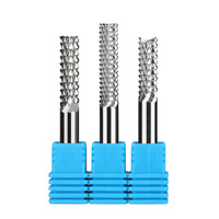 Fraise à dents de maïs en carbure de 6 mm pour gravure et découpe de cartes de circuits imprimés, de plaques époxy et de circuits électroniques
