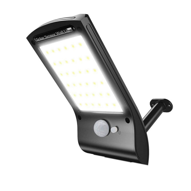 Energy Saving Solar Street Light with Solar Panel LED Solar Garden Lamp High Brightness Solar Powered Lights Dusk to Dawn