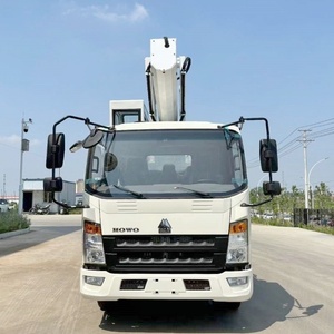 Plataforma de Trabajo Aérea HOWO de 31 m, Plataforma Elevadora Hidráulica, Fabricante de Camiones con Plataforma de Trabajo Aérea, Camión con Plataforma Elevadora Personalizado - Product Image 3
