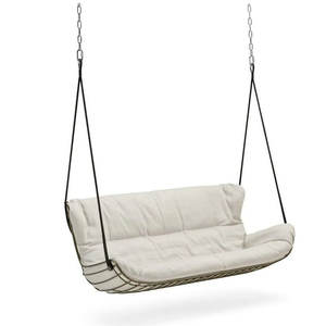 أريكة معلقة على الطراز الهندي للحدائق الخارجية، أثاث حدائق للكبار، أريكة معلقة داخلية بمسند للرأس لشخصين للفنادق - Product Image 4