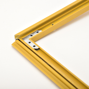 POP hiện đại Thiết kế dễ dàng để thay đổi hình ảnh nhôm hẹp cạnh <span class=keywords><strong>Poster</strong></span> khung A4 khung hình màu đen - Product Image 3