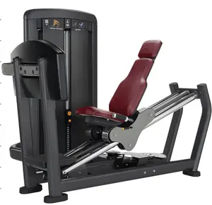Mesin pres kaki fokus Quad duduk, peralatan Fitness Gym latihan kekuatan Badan bawah komersial warna disesuaikan