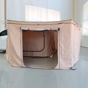 Auvent <span class=keywords><strong>de</strong></span> <span class=keywords><strong>camping</strong></span> extérieur OEM à 270 degrés, autoportant, pour toit <span class=keywords><strong>de</strong></span> voiture, latéral, imperméable - Product Image 2