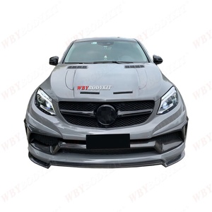Pour la mise à niveau Mercedes-Benz GLE coupé Kits de carrosserie Pare-chocs avant Pare-chocs arrière Jupe latérale Ailes arrière avant Spoiler Aile Porte de voiture - Product Image 3