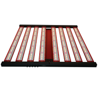 Système de culture LED 800W à 5 canaux-Éclairage horticole à spectre complet réglable UV/IR/vert