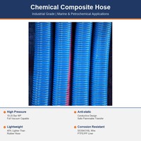 Tuyau composite pour pétrole, essence, diesel, transfert de carburant, résistant aux huiles multicouches