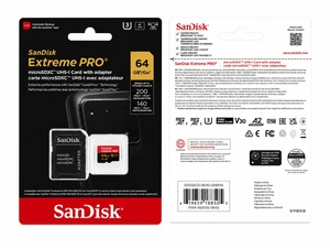 Carte SD SanDisk Extreme PRO 4K V30 200 Mo/s 32 Go - 2 To QXCD <span class=keywords><strong>Flash</strong></span> prête à être expédiée - Product Image 3