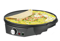 Machine à Crêpes Électrique 1200 W ETL, Vente Chaude, Machine à Crêpes Multifonction Antiadhésive