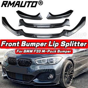 3Pcs/Set Carbon Fiber F20 Front Bumper Lip <b>Splitter</b> Spoiler Diffuser Body Kit for BMW 1-Series F20 F21 2011-2019 Bumper <b>Splitter</b> - Product Image 2