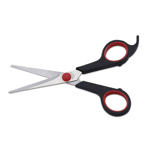 Ciseaux de coiffure en acier inoxydable, ciseaux à effiler pour droitiers, manche noir, outils de beauté et de coupe de cheveux pour la maison - Product Image 4
