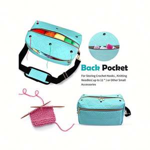 Dropshipping Shopify, organizador de bolsas de ganchillo, bolsa de tejer, organizador de almacenamiento de hilo, bolsa de hilo - Product Image 2