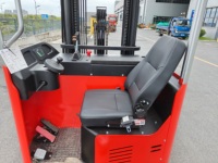 Chariot élévateur électrique à conducteur assis CQDE 1500kg 2000kg 2500kg 3000kg, options de levage jusqu'à 12 m pour la manutention en entrepôt à rayonnages hauts