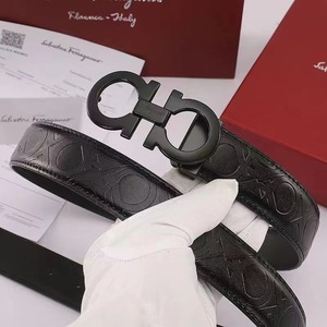 Thắt lưng da bò Ý cao cấp dành cho nam với khóa kim cương đen, chiều dài tùy chỉnh, phụ kiện thời trang trang trọng. - Product Image 5