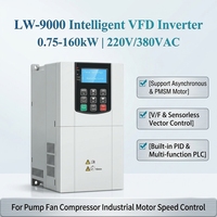 Variateur de fréquence solaire 380V VFD 900V CC 7,5KW 11KW 15KW, petit convertisseur de fréquence pour pompe solaire à eau, moteur triphasé