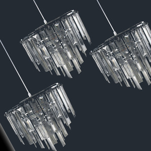 KL-WL005 Vente en gros de luminaires de plafond LED pour mariage, lustre en acrylique, luminaire suspendu de luxe pour la décoration de plafond - Product Image 3