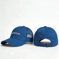 Casquettes de baseball de sport structurées à visière incurvée, personnalisées, de haute qualité, en gros, avec autocollants