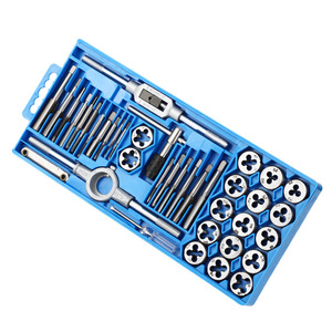 Niu Xiang <b>Tap</b> <b>And</b> <b>Die</b> <b>Set</b> M3 M12 8 Piece High Hardness Alloy Steel For Metal Threading - Product Image 2