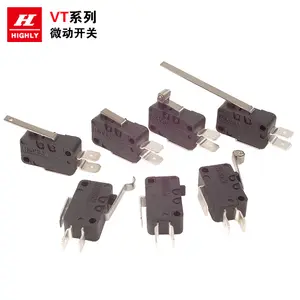 Microinterruptor de alta precisão 16A 250V VT16011C2 para ferramentas elétricas, marca de Taiwan, série VT