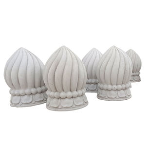 Pierre de parement é<span class=keywords><strong>l</strong></span>égante en béton GRC durable avec fibre de verre pour colonnes extérieures, poteaux carrés, piliers et garde-corps - Product Image 6