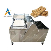 Machine automatique de découpe de nougat et de barres de cacahuètes, équipement industriel de formage de bonbons durs en tranches