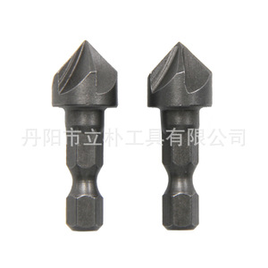 Li Pu Hex Shank Five Blade Chamfering Tool 12.5Mm Carbide Tipped For Plywood Woodworking - Product Image 4
