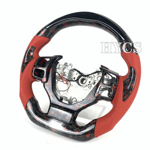 <span class=keywords><strong>JDM</strong></span> रेसिंग आंतरिक भागों असली जाली कार्बन फाइबर स्टीयरिंग व्हील के लिए लेक्सस ES350 is460 rx300 rx350 gs350 gx460 gx470 is250 - Product Image 4