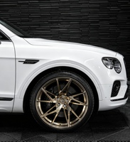 Jantes personnalisées en aluminium 6061-T6 forgé or, concaves profondes, directionnelles, type turbine, de 18 à 24 pouces pour supercars et coupés sport haut de gamme