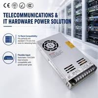 Alimentation à découpage 350W 12V série LRS-350 AC/DC, type fermé, SMPS, pour automatisation industrielle, imprimante 3D LED, LEYU Aluminium