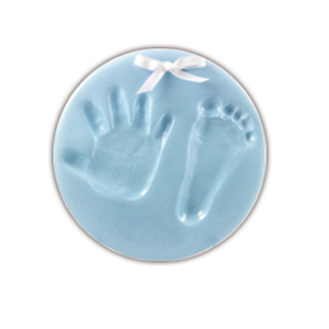 2023Hot Sale Handprint Ou Footprint New Baby Handprint and Footprint Clay Empreintes Keepsake Tin Box Set - Product Image 6