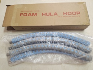 Hula hoops in plastica più venduti esercizio portatile hula ring home fitness hula loop - Product Image 6