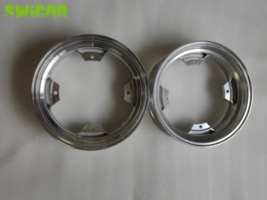 Ensemble de roues en aluminium coulé haute performance 3.50J-12" - 2 roues pour <span class=keywords><strong>Dax</strong></span> CT70 ST70 - Taille adaptée aux pneus 110/60-12 120/70-12 - Product Image 2