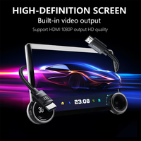 360 Caméra Android Stéréo 11.5 Pouces Double Bouton Autoradio avec 6 + 128G Lecteur Multimédia pour Voiture Électronique Radio vw Golf 5 2008