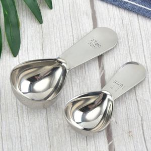 High Quality Stainless Steel <b>Coffee</b> Measuring <b>Spoon</b> 1 Tbsp 15ML/2 Tbsp 30ML Mirror Polish Silver Metal <b>Coffee</b> Measure - Product Image 2
