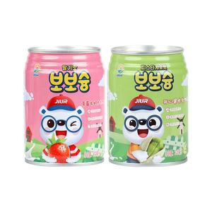 JIUR 새로운 맛 딸기 피스타치오 멸균 과일 청량 음료 캔 우유 음료 (주석 도금) - Product Image 6